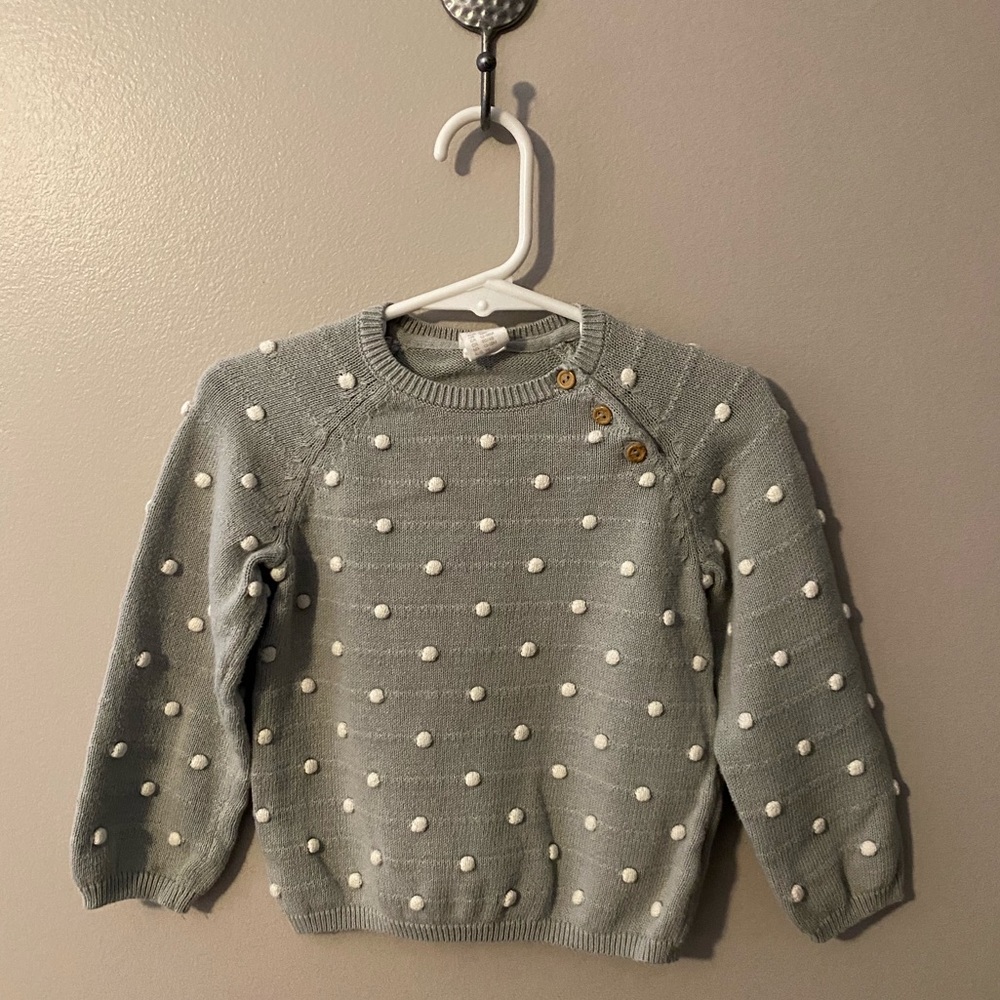 H&M Pom Pom Sweater 12-18 months